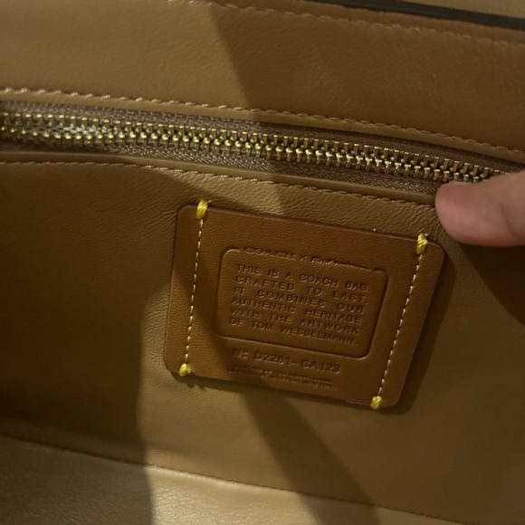 NWT Coach X Tom Wesselmann Rogue Top Handle Bag RARE - Picture 6 of 10